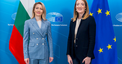 Председателят на Народното събрание Рая Назарян изрази пред председателя на Европейския парламент Роберта Мецола благодарност за подкрепата на европейските институции за влизането на България в еврозоната