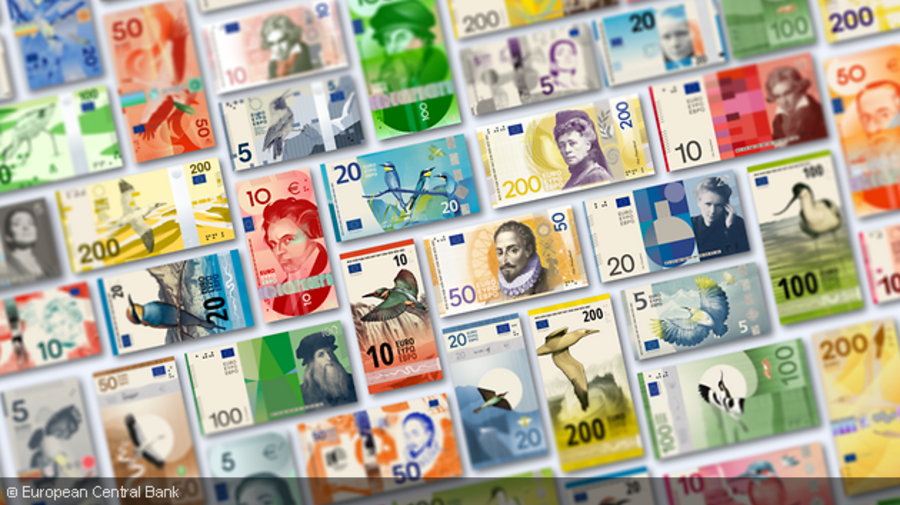 ECB reveals shortlisted designs for new banknotes and launches public survey