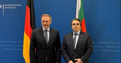 Подкрепа за членството на България в еврозоната потвърди германският министър на финансите